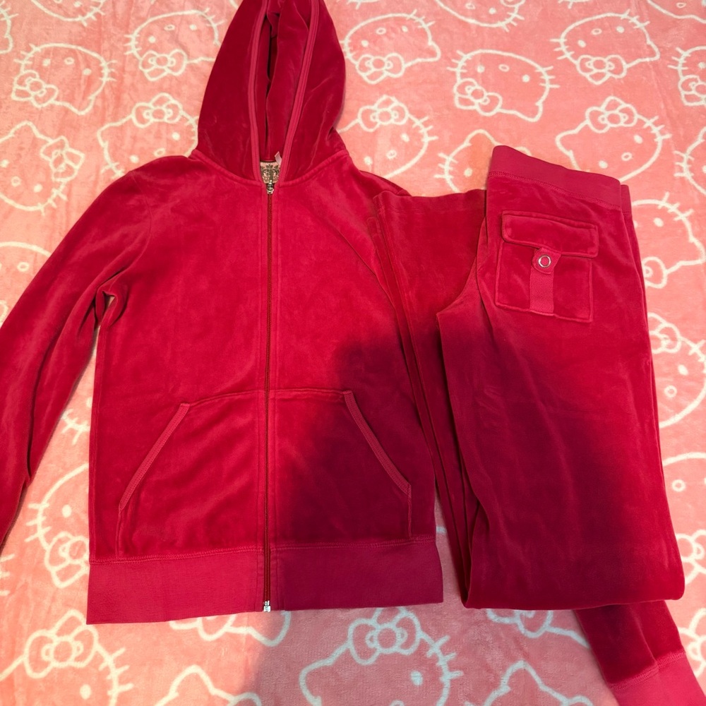 Juicy Couture Pink Tracksuit